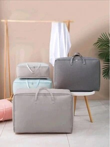 Túi đựng quần áo bằng vải không dệt chống thấm nước và chống ẩm cho gia đình, du lịch và chuyển trường Đồ dùng học tập trở lại trường Đồ dùng ký túc xá thiết yếu Túi chần bông Trang trí Trang trí mùa thu Trang trí lễ hội Trang trí phòng Trang trí nhà Trang trí mùa thu Trang trí phòng ngủ - Xám - Xem 8