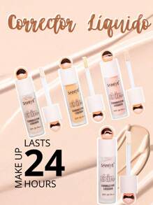 Corrector líquido SANIYE R8053 Skin perfection cobertura ligera - 04 - Ver 6