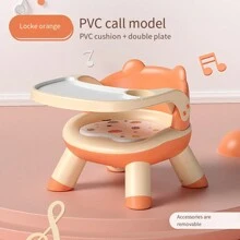 Kids Dining Chair & Play Table Set – Lightweight, Portable High Chair For Meals & Crafts – Easy To Clean, Perfect Gift For Toddlers & Birthdays - 藍色 - 查看 3