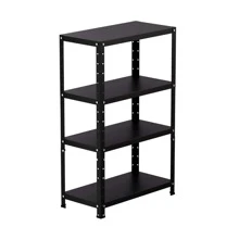 Compact Steel Shelf With 3 Shelves - Capacity 60kg - 95cm X 60cm X 30cm - 黑色 - 查看 1