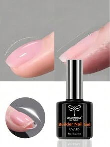 COLOURSMILE 透明指甲油，用于加固、延长、底胶，瓶装，可卸除UV/LED凝胶指甲延长胶 - 彩色 - 查看 11