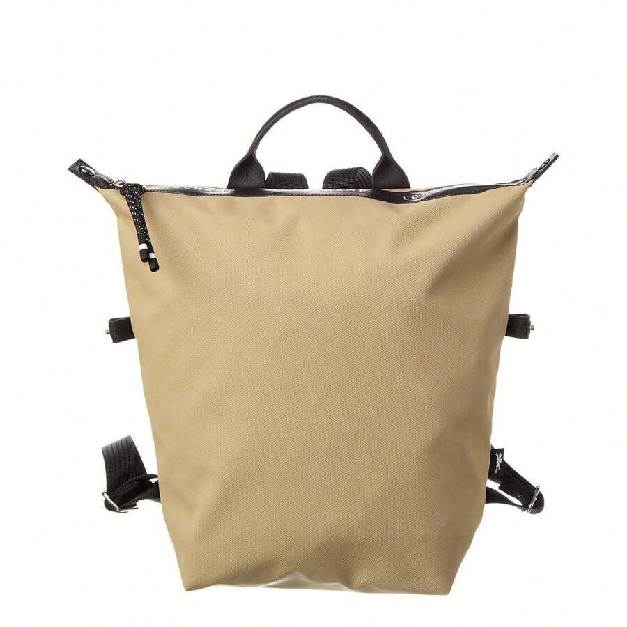 Longchamp Le Pliage Energy Large Canvas Backpack - Grey - View 1