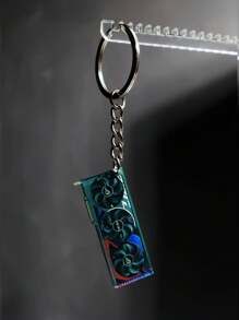 1pc Creative Acrylic Double-Sided Printed GPU Mainboard Keychain, Backpack/Handbag Decor, Gift - Multicolor - View 10