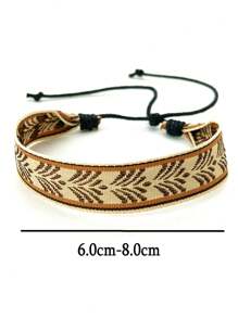 Mới Vintage Handmade Vòng Tay Dệt Cho Nữ, Nhiều Màu Sắc Boho Hippie Vải In Hình Phụ Kiện Vòng Tay - Ngôi sao - Xem 15