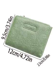 1 Piece, Short Wallet, High-End Wallet, Fashionable Handbag Multifunctional Large Capacity Short Minimalist Wallet - one-size - View 3