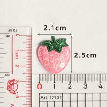 20pcs Sequin Strawberry Embroidered Cloth Patches - A - View 2