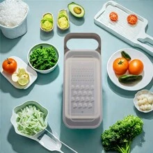 1 件多功能蔬菜切碎机、切片机、切丁机适用于洋葱、土豆、西红柿、黄瓜、胡萝卜