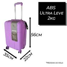 Mala Viagem Mormaii Bordo 10kg Rodas 360º ABS