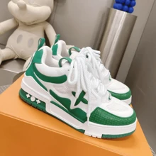 Women's And Men's Sneakers Comfortable Sneaker Launch 2024 Exclusive - 綠色 - 查看 2