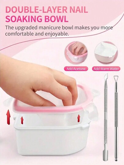 1Pc French Nail Brush 2 Way French Gel Acrylic Nail Art Brush With Dotting Tool For Professional Manicure Nail Art Tips Builder Brush Nail Painting Brush PenChristmas