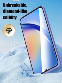 3 miếng dán màn hình siêu mịn, độ cứng 9H, chống mồ hôi, độ nét cao, kính cường lực trong suốt bảo vệ màn hình tương thích với Galaxy S21/S22/S23/S24 Ultra/S24 FE - Trong sáng - Xem 2