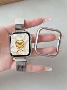 1 件表壳 - 星空色表壳，适合 2025 年夏季，新品，PC 硬质材料电镀玫瑰金/金色/银色/星空色镂空框架手表保护套，适用于 Watch Ultra 2 1 SE S9/8/7/6/5/4/3/2/1 系列，男女皆宜，手表爱好者，替换智能手表保护套 38/40/41mm 42/44/45/49mm，全球最畅销新产品 - 星光色 - 查看 4