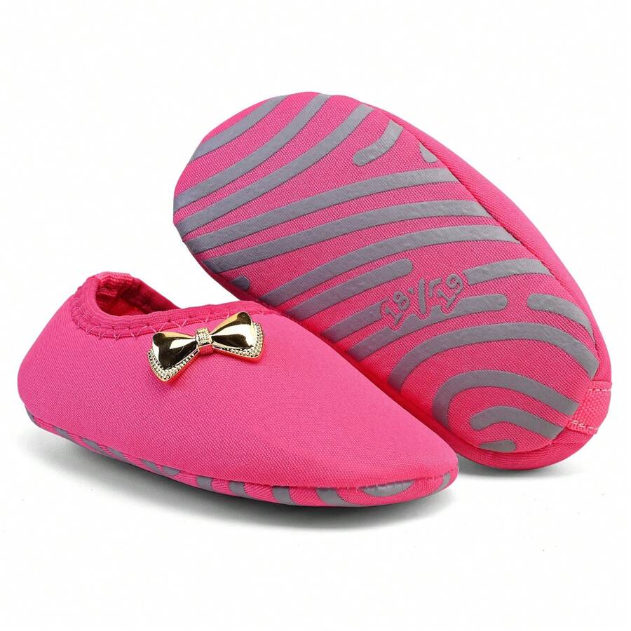 Beautiful And Comfortable Newborn Baby Shoes - Hồng - Xem 1