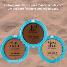 Compact Powder Removes Shine Ana Hickmann Fast Glam - 克拉羅 1 - C381 - 查看 4