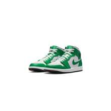 Air Jordan 1 Mid DQ8426-301 Sneaker Men's Lucky Green White Basketball Shoes (10)
