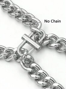 Adjustable Metal Bag Chain Strap With Clasp For Shortening Bag Chain Length Carabiner Clip Handbag Accessories