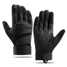 Black Hawk Outdoor Sports Tactical Gloves - Full Finger, Durable, Breathable, Anti-Slip, Suitable For Spring/Autumn, Wear-Resistant, For Military Training, Cycling, Men - Combat Full Finger Gloves - View 13
