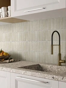 COMMOMY 3D Tile Stickers, 3D Mosaic Texture Peel And Stick Wall Tiles, Matte, Water And Mold Proof, 30 X 30cm, For Kitchen Decor, Bathroom Backsplash, RVs, Renters Wall Decor, Bedroom Decor, Pink Room Decor