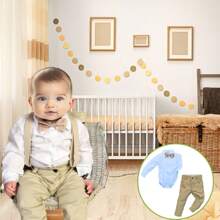 Baby Boys Sets - 米色 - 查看 3