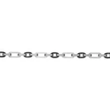 Men's Two‑Tone Ion‑Plated Stainless Steel Franco Chain Necklace 8 Mm – 24″ Everyday Modern Necklace - Thép - Xem 3