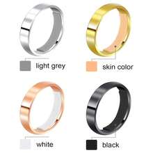 5 piezas Juego de ajustadores de anillo invisible de espuma de EVA para anillos sueltos, ajustador de talla de anillo para mujeres y hombres - Multicolor - Ver 4