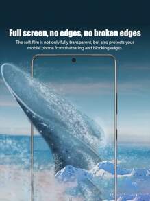 3 piezas Película protectora de pantalla completa HD de hidrogel compatible con Samsung Galaxy A06 A16 A26 A36 A56 A05 A05S A15 A25 A35 A55 A14 A24 A34 A54, protector de pantalla compatible con Samsung A13 A33 A12 A22 A32 4G 5G A52 A52S A21S (no es de vidrio templado) - Regalo para cumpleaños, familia y amigos - Accesorios para teléfono
