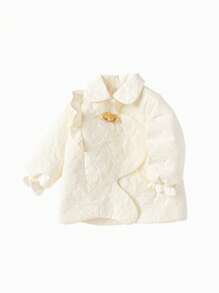 Balabala Baby Girls Clothes Baby Girls Outerwear Baby  Clothes 2024 New Year Of The Ox  Spring Fashion Cute