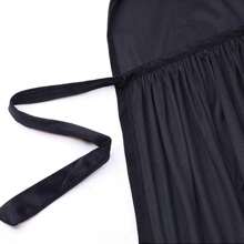 1 pièce Cape noire de la Mort pour Halloween, costume de sorcière, de diable, de vampire pour soirée déguisée. Cape à capuche longue et unisexe pour l'Halloween, le Noël et l'automne