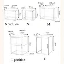 1 Cái, Hộp Lưu Trữ Đồ Chơi Hành Động, Hộp Mù, Hộp Lưu Trữ Búp Bê, Hộp Trưng Bày Búp Bê Acrylic, Hộp Lưu Trữ Trong Suốt, Hộp Trưng Bày Đồ Chơi Lắp Ráp, Trang Trí Giáng Sinh Ngày Lễ Tình Nhân Năm Mới, Màn Che, Giáng Sinh, Đồ Chơi Hành Động - trong suốt - Xem 8