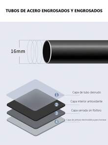 1 pc Nuevo conjunto integrado de estante de zapatos y sombreros, perchero y colgador de ropa para el piso, estante de zapatos de entrada, perchero para el hogar y colgador de ropa - Blanco - Ver 5