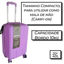 Mala Viagem Mormaii Bordo 10kg Rodas 360º ABS
