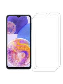 3 miếng dán màn hình siêu mịn, độ cứng 9H, chống mồ hôi, độ nét cao, kính cường lực trong suốt bảo vệ màn hình tương thích với Galaxy S21/S22/S23/S24 Ultra/S24 FE - Trong sáng - Xem 49