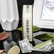 50yards Tulle Ribbon For Flower Bouquet Wrapping And Gift Wrapping, 2.5cm Width, Cake Packaging, Floral Craft Supplies,