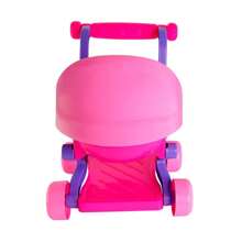 Pink Doll Stroller Children's Toy Girl - 玫紅色 - 查看 5