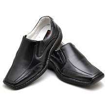 Comfortable And Elegant Genuine Leather Dress Shoes - 黑色 - 查看 4