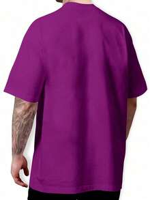 Pitbull Bullylife Basic T-Shirt 100% Cotton Shirt GPJ1 - 紫色 - 查看 2