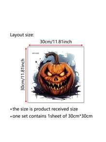 Halloween Pumpkin Stickers Pumpkin Face Stickers Classic Expression Decals For Pumpkins And Squashes For Halloween Party Decoration,Christmas - Halloween Stickers - View 7