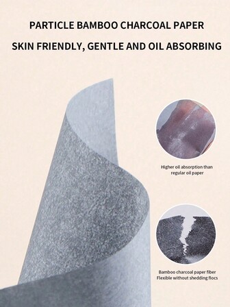 1 盒 100 张哑光吸油纸，带镜子和粉扑，控油，清爽便携面部吸油纸，可吸收面部多余油脂，适合男士、女士、初学者、护肤品、吸油纸、美容、护肤品、水疗、自我护理、护肤工具、面部护理、美容师用品、皮肤、洗面奶、面部