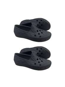 Dans Trek Slip ON Tennis Men's Women's Comfortable Lightweight Promotion - màu đen - Xem 2