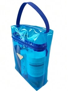 Necessaire Porta Shampoo Organizadora Feminina Maquiagem Cosméticos Viagem Produto de Higiene