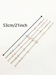 4个装硅胶磨牙奶嘴夹，卡通恐龙图案防丢可调节奶嘴夹，婴儿推车适用 - 米色和綠色 - 查看 3