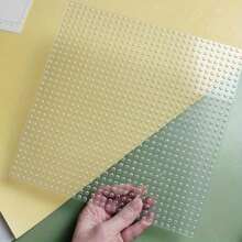 32*32 Dots Base Plates Transparent Small Particle Building Block Plate Single Side DIY Bricks ABS Plastic Assembly Plate Child Toy Winter Gifts Color Block Color Blocks ,Mini Bricks ,Building Brick ,Plastic Kid Plates