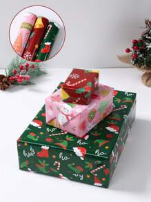 3 tờ giấy gói quà Giáng sinh vui vẻ 70*50cm, giấy Kraft, giấy gói quà năm mới, đồ dùng sinh nhật, họa tiết chuông bông tuyết nai sừng tấm, đồ trang trí Giáng sinh, giấy gói hoa, bao bì quà tặng, giấy gói đám cưới, đồ trang trí tiệc Giáng sinh, Giáng sinh - Nhiều màu - Xem 3