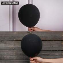 127pcs Balloons,  Matte Balloons Different Sizes Pack Of 36 Inch 18 Inch 12 Inch 10 Inch 5 Inch Balloons For Balloon Garland Or Balloon Arch As Party Decorations- Trending, Best Seller, New Arrival, Party Supplies, Elegant Decor, Party Decoration, Wedding & Birthday- Black - 黑色 - 查看 2