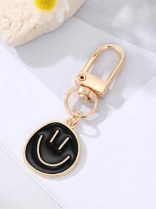 1 bộ/7 chiếc Móc khóa mặt cười nhiều màu sắc đáng yêu dành cho nữ dùng làm quà tặng khi trở lại trường, ví, cặp học sinh, ba lô và cặp sách Phụ kiện ô tô Túi xách Ba lô quyến rũ cho trường học Phong cách Goth Y2k dễ thương - Nhiều màu - Xem 10