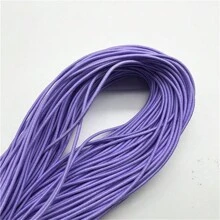 1pc 5yards 1.5mm Round Elastic Ribbon Sewing Elastic Band Fiat Rubber Band Waist Band Stretch Elastic Rope - Pick Colors - View 10