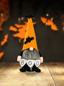 1 件家居装饰 BOO 无脸娃娃鲁道夫站立娃娃万圣节装饰娃娃饰品 - 彩色 - 查看 8