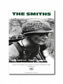 1 件，帆布印刷画，经典摇滚乐队史密斯乐队热门单曲《皇后乐队已死》复古海报，房间装饰用品，无框墙面艺术海报，客厅沙发背景装饰，门厅走廊装饰，家居装饰，卧室装饰，浴室装饰，房间装饰，办公室装饰，学校装饰，艺术礼品，PVC 硬管包装