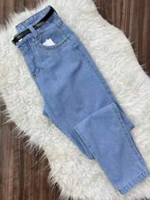 Women Jeans - Light Wash - View 1