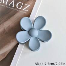 8pcs/Set Women's Small Neutral-Colored Flower Hair Claws Cute Casual - Multicolor - View 14